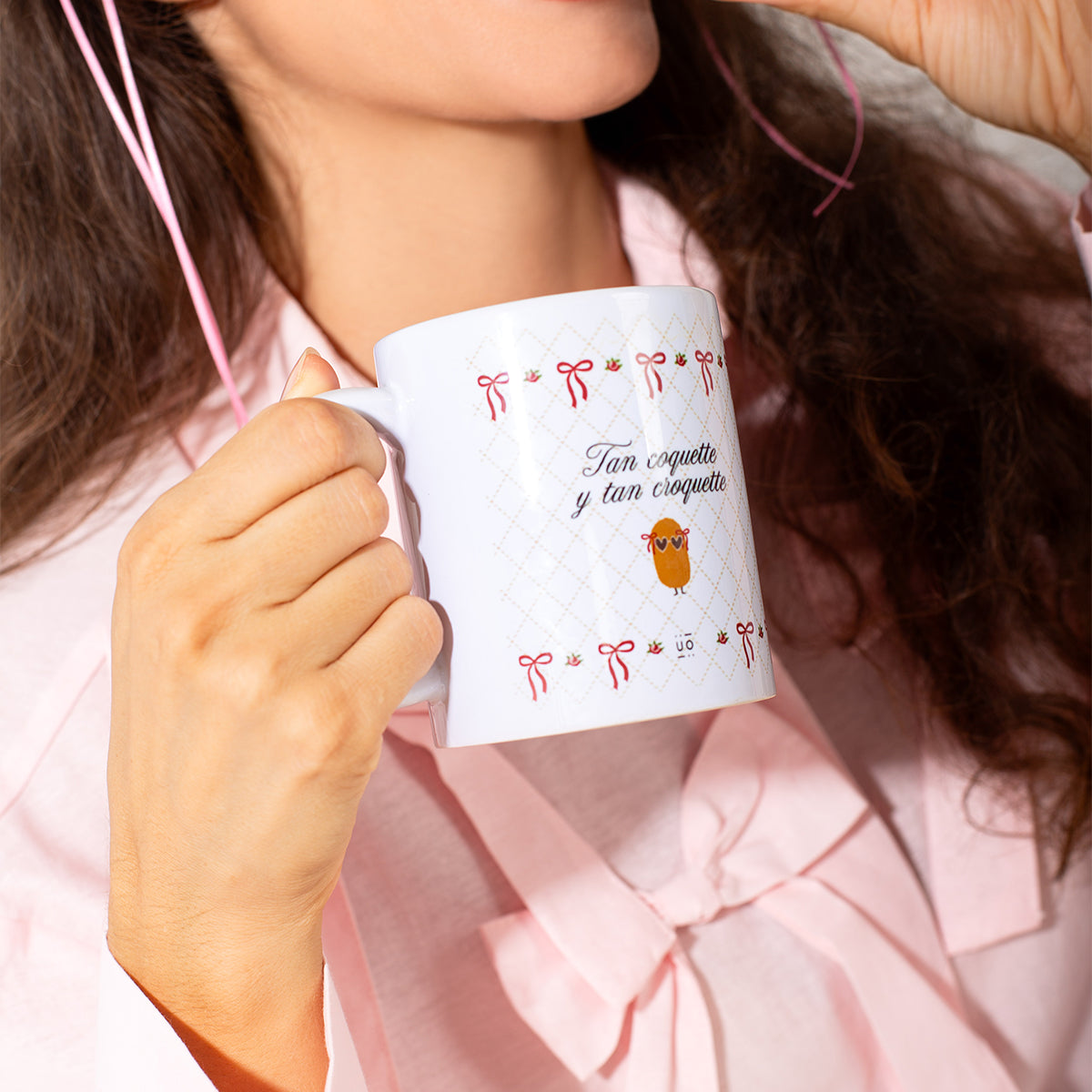 Taza "Tan coquette y tan croquette"