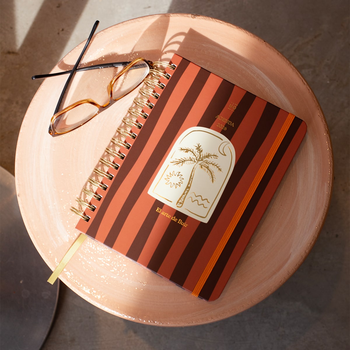 Agenda Anual 2026 "Palm" Semana Vista