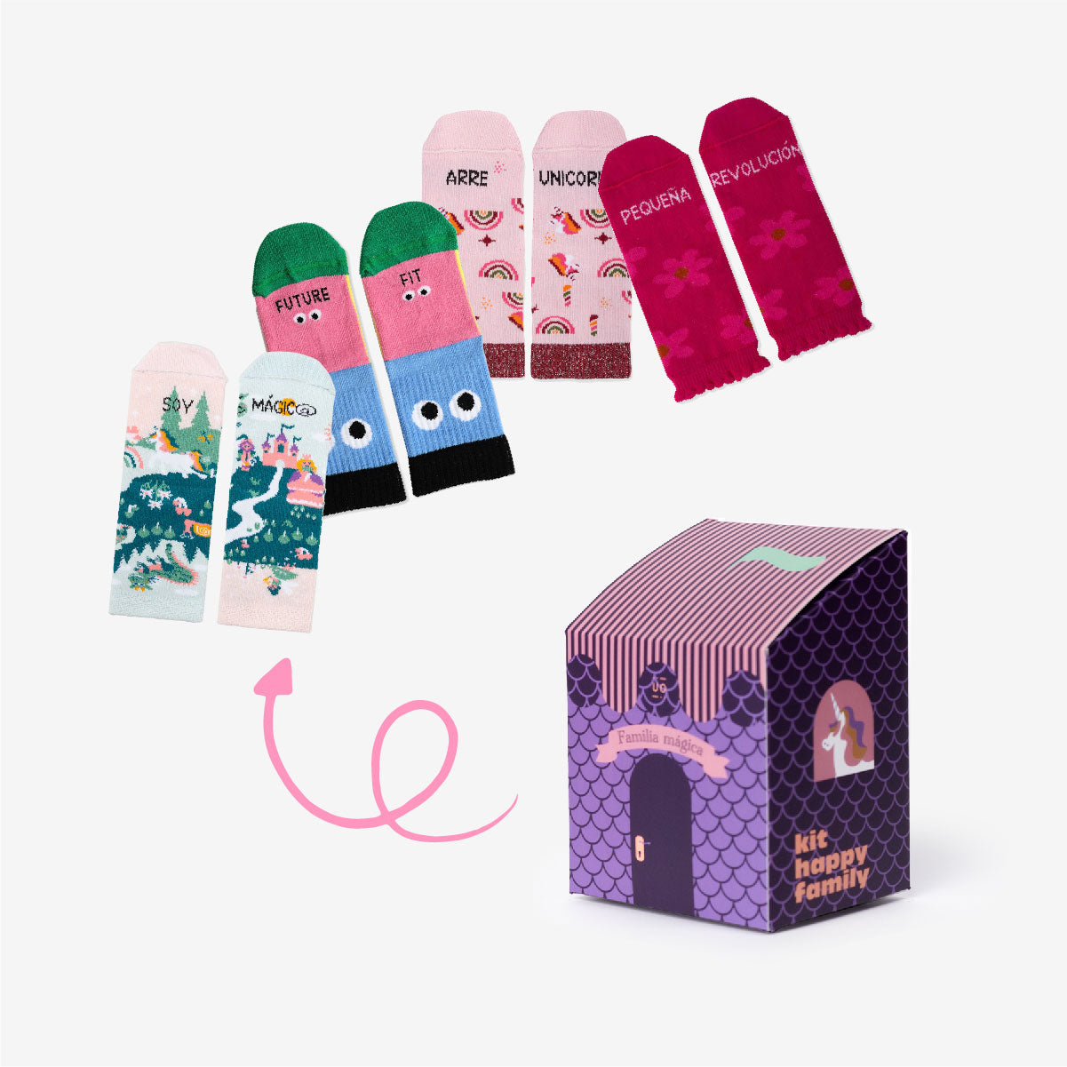 Crea tu Pack Mini Fantasy con cajita Familia Mágica de regalo
