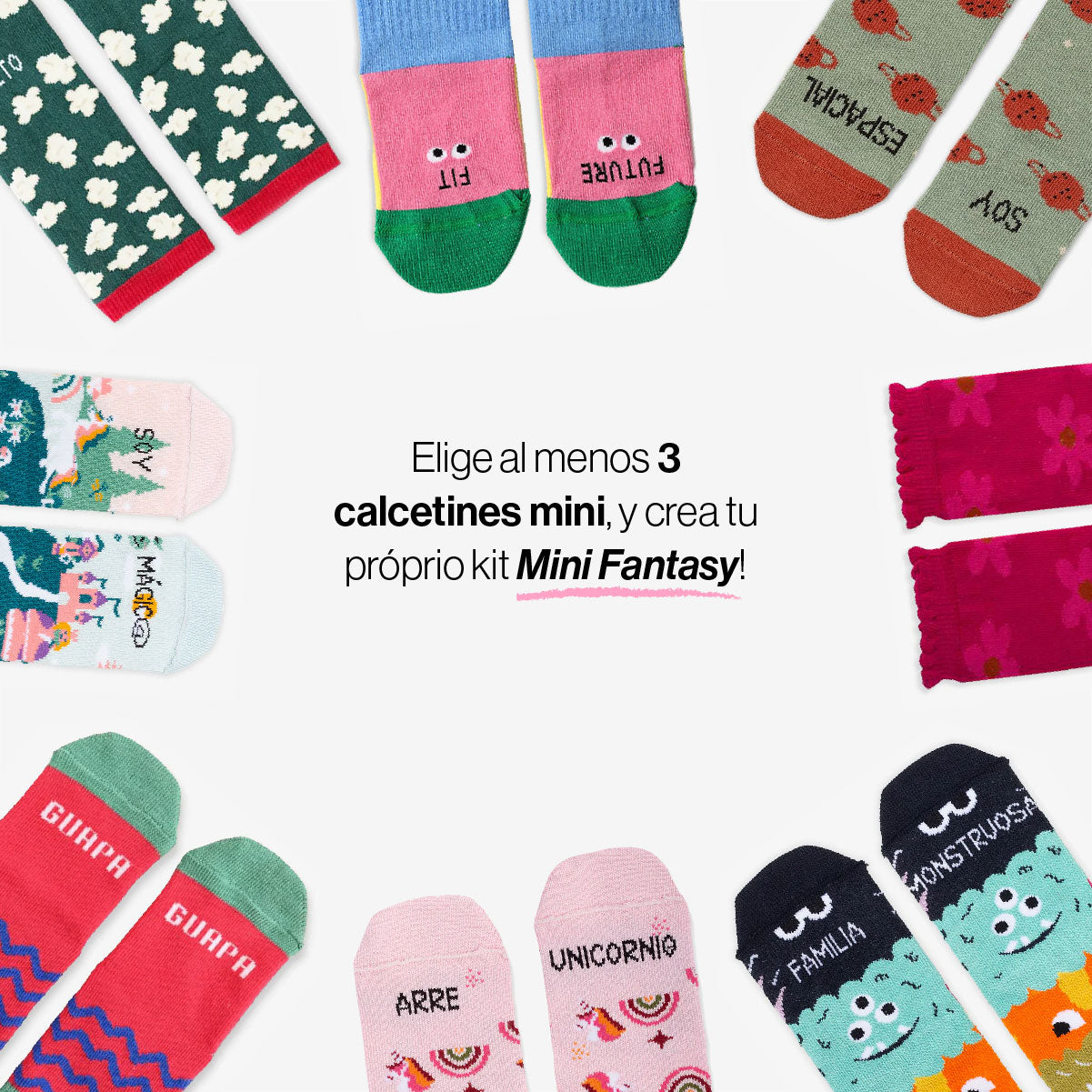 Crea tu Pack Mini Fantasy con cajita Familia Mágica de regalo