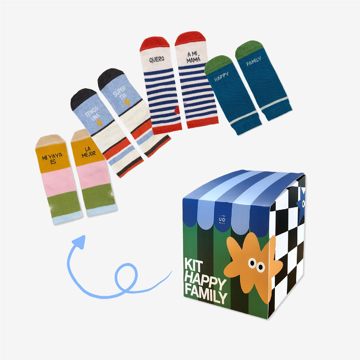 Crea tu Pack Mini Family con cajita Happy Family de regalo