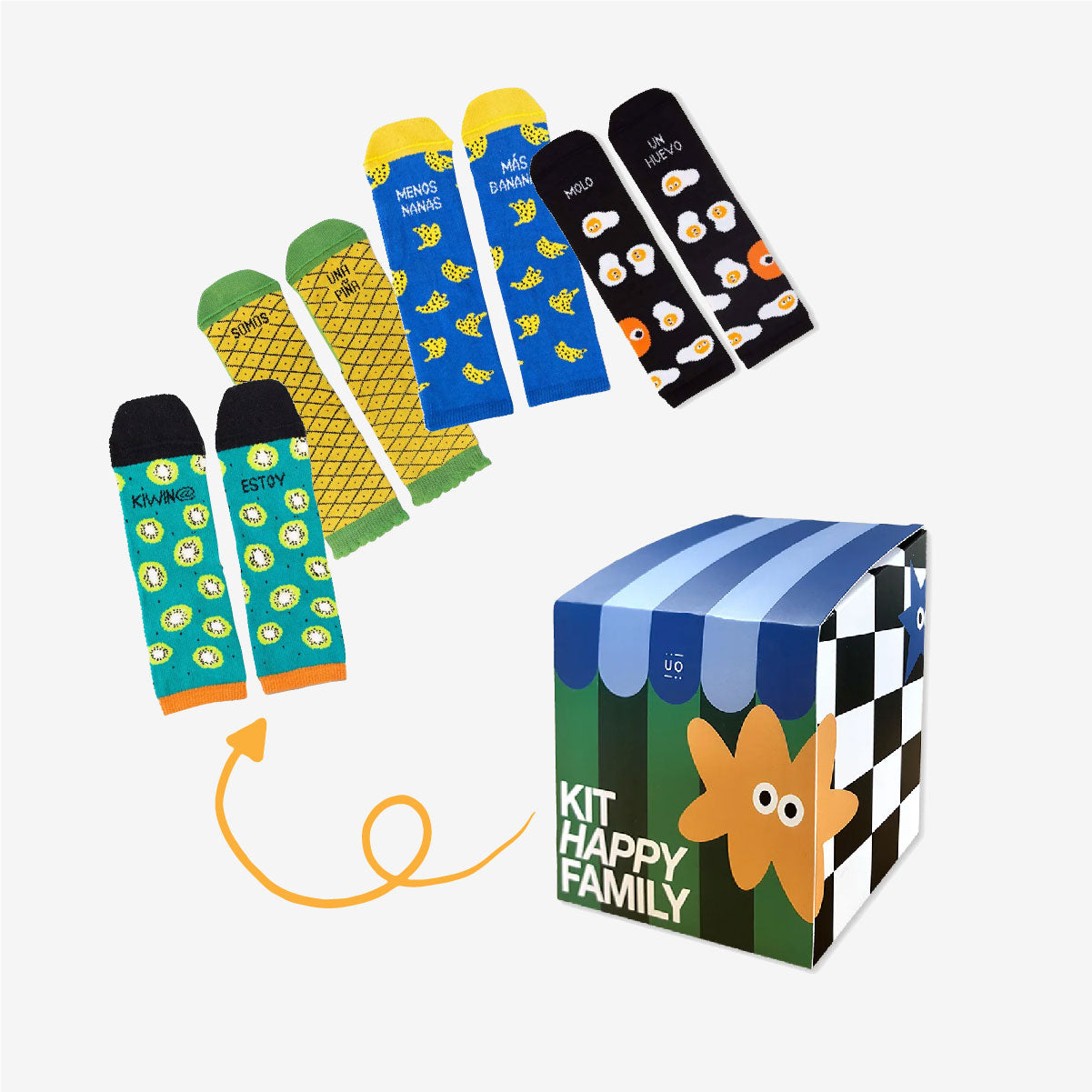 Crea tu Pack Mini Foodie con cajita Happy Family de regalo