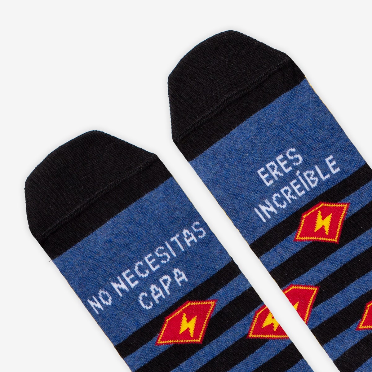 Calcetines Edición TOP "No necesitas capa, eres increíble"
