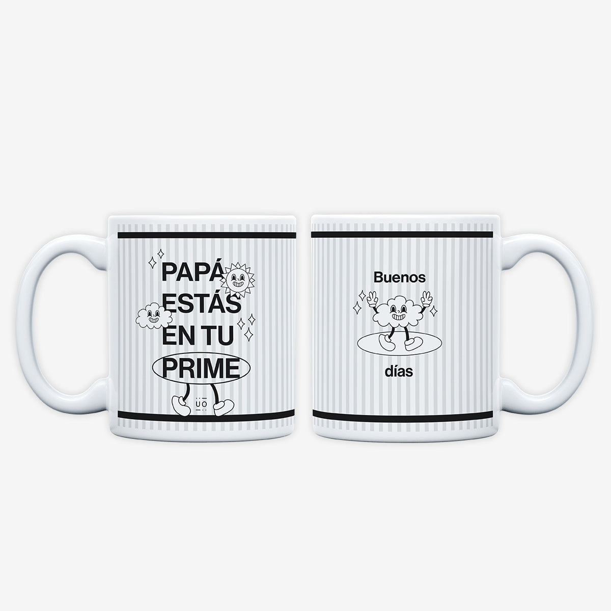Kit Taza + Calcetines "Papá, estás en tu prime"