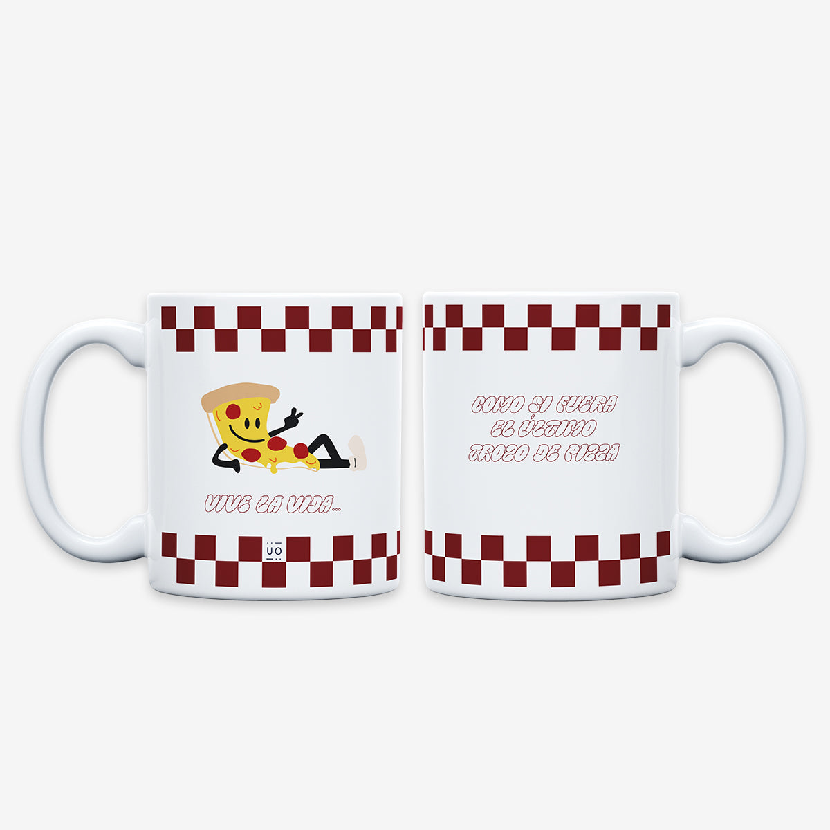 Kit Taza + Calcetines "Pizzando fuerte"