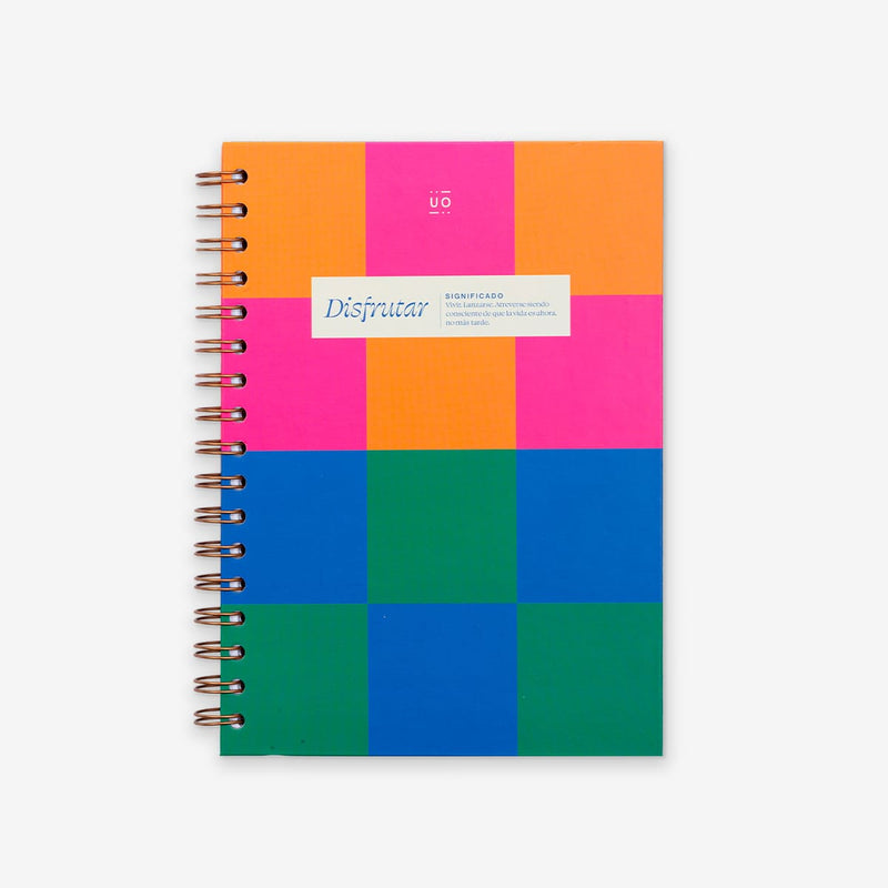 Libreta "Disfrutar"