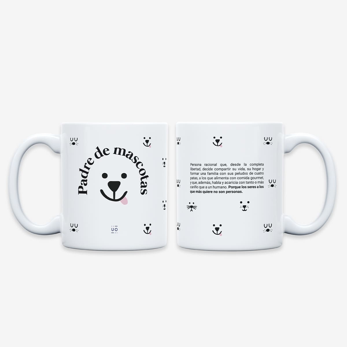 Taza "Padre de mascotas"