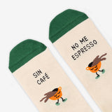 Kit Taza + Calcetines  “Sin café no me espresso”