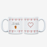 Taza "Tan coquette y tan croquette"