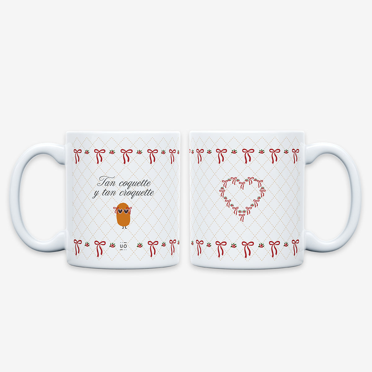 Kit Taza + Calcetines "Tan coquette y tan croquette"