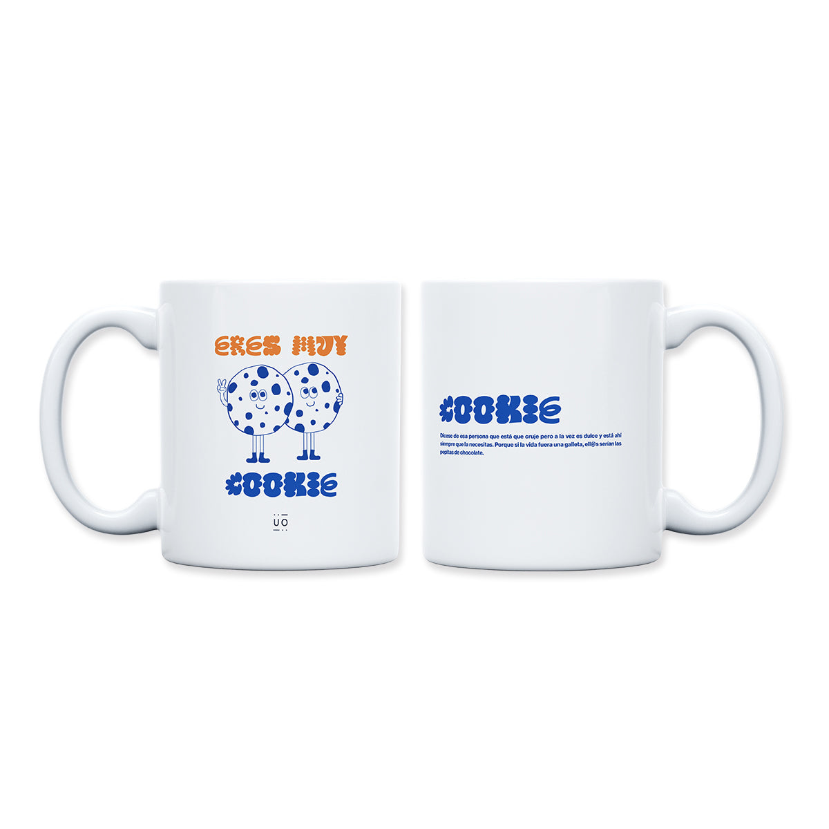 UO Eres Muy Cookie Calzini Divertenti Per Coppie – Unisex, Multicolore, Taglie 42-46, Cotone, Stampe Originali, Idea Regalo Simpatica