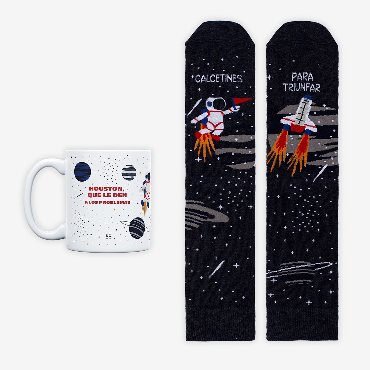 Kit Taza + Calcetines "Para triunfar"