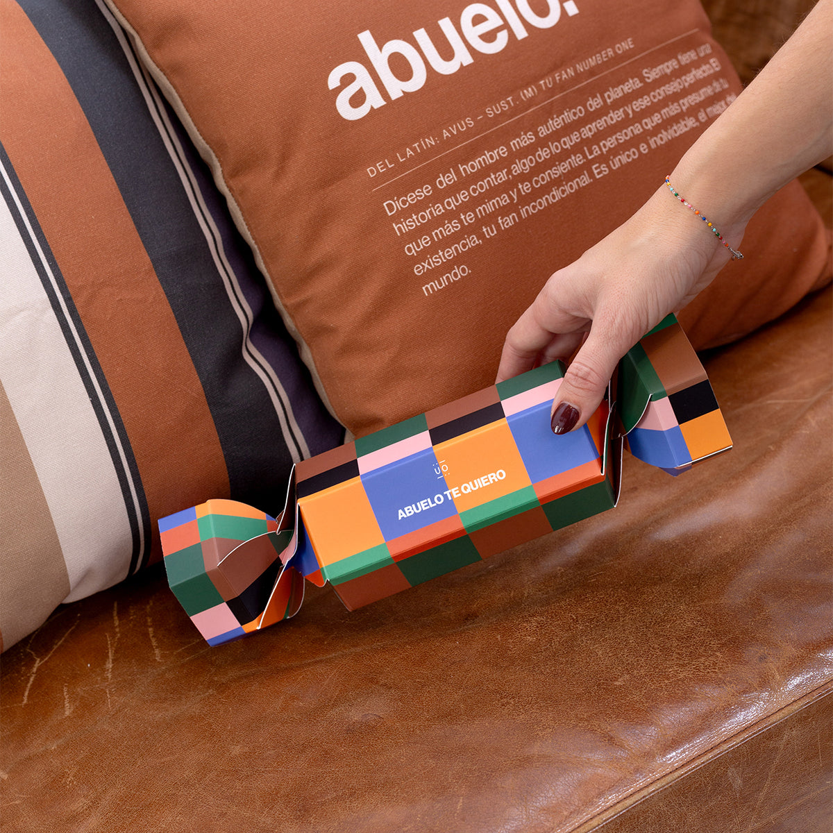 Caja Caramelo "Abuelo te quiero"