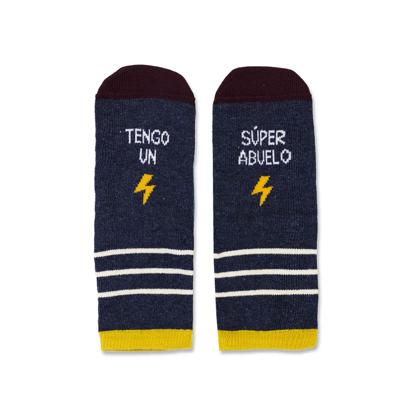Mini Calcetines "Tengo un súper abuelo"