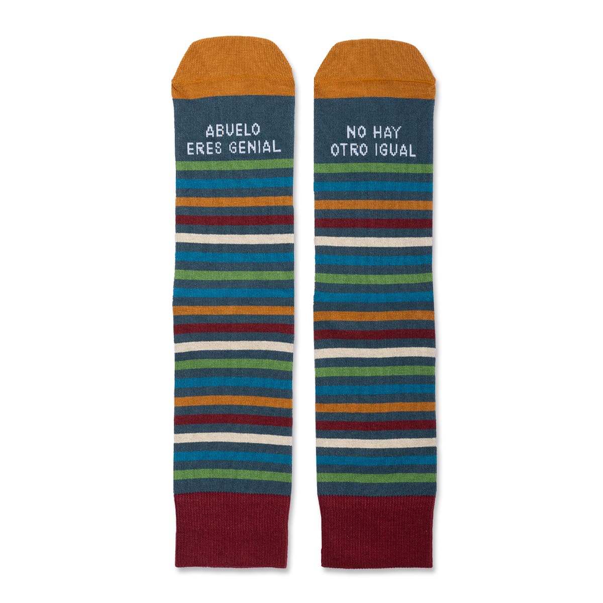 Calcetines "Abuelo, eres genial no hay otro igual"