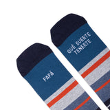 Calcetines "Papá, qué suerte tenerte" - low impact