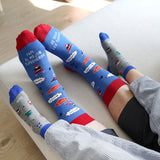 Calcetines "Papi: el mejor superhéroe de todos los tiempos"