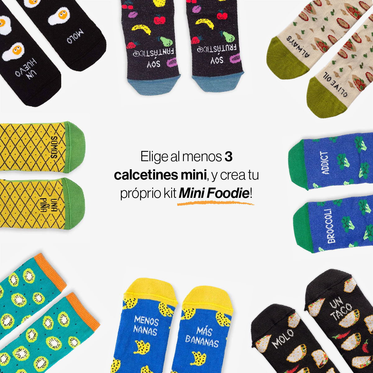 Crea tu Pack Mini Foodie con cajita Happy Family de regalo