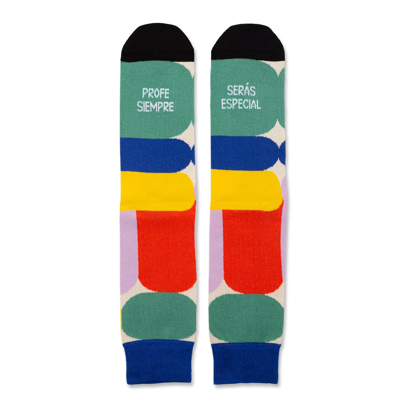 Calcetines "Profe, siempre serás especial"