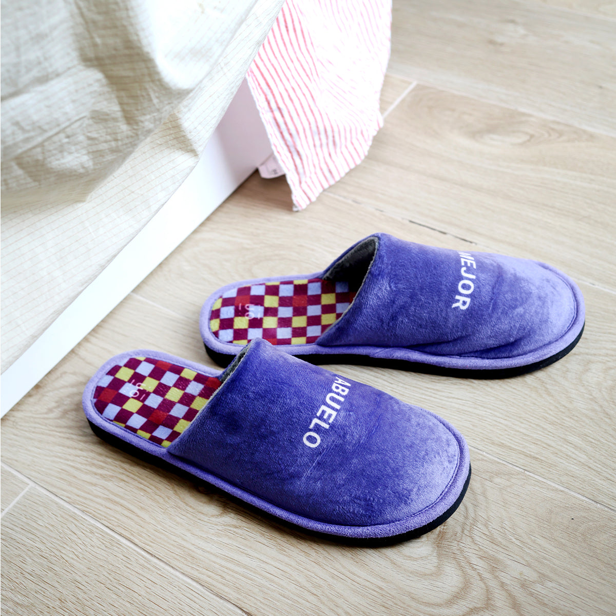 Zapatillas "El mejor abuelo" Fam