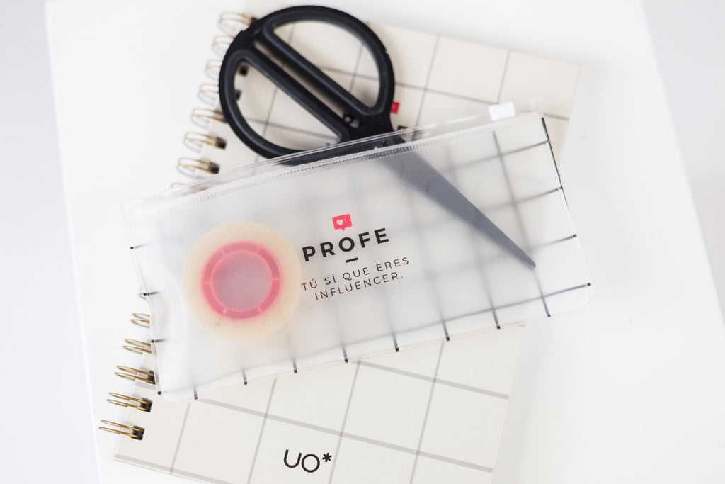 Estuche Plástico "Profe, tú sí que eres influencer"
