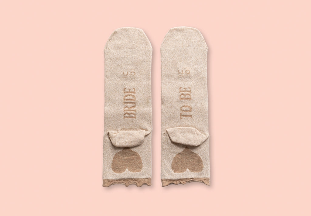 Calcetines "Bride to be"