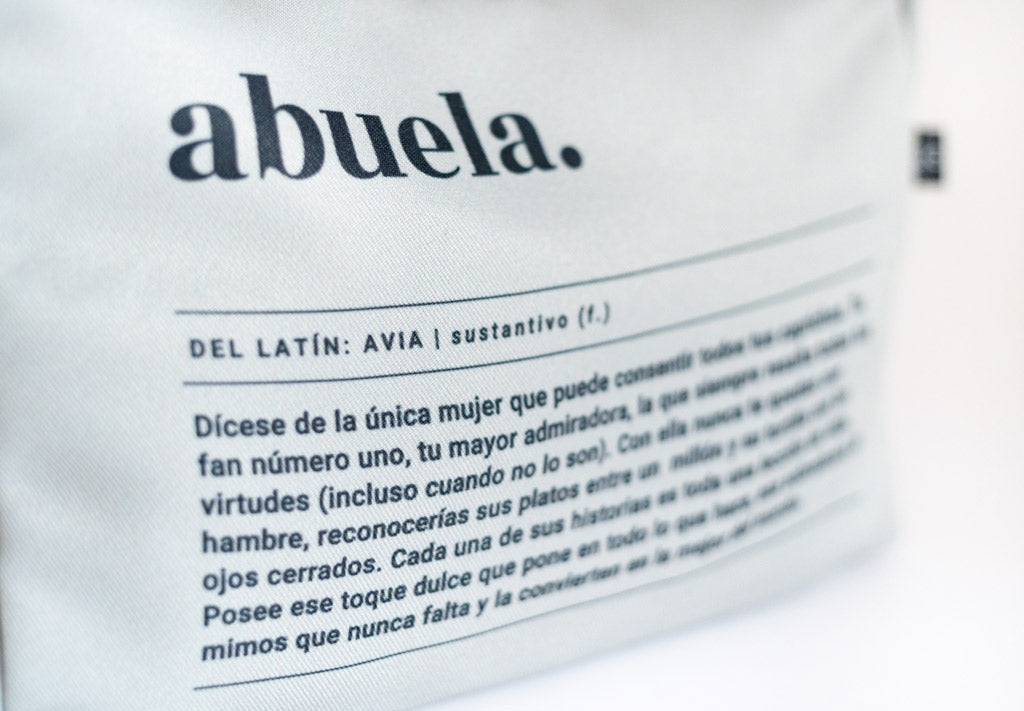 Estuche Tela "Abuela Definición" Paisaje
