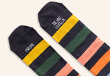Calcetines "Profe dejas huella" Rayas