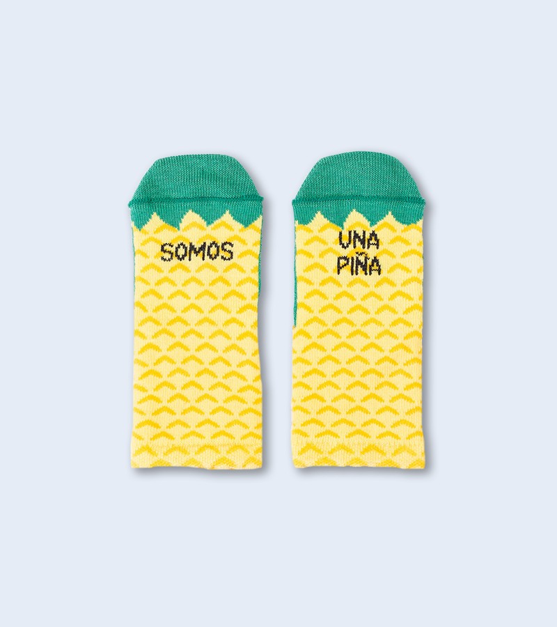 Mini Calcetines "Somos una piña" New Piña