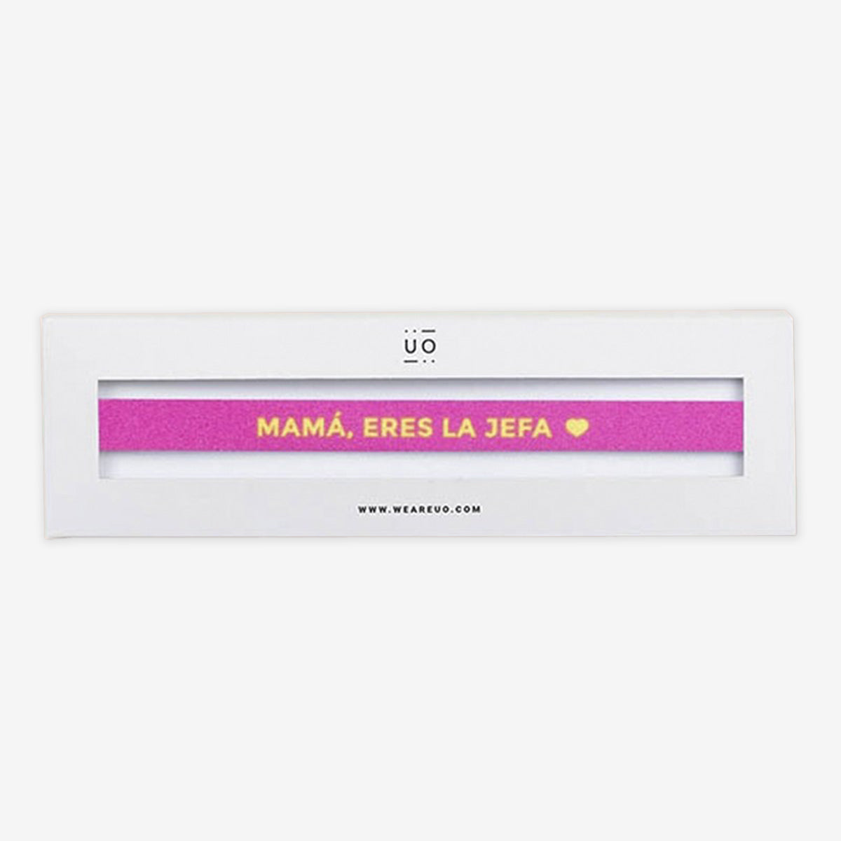 Pulsera "Mamá eres la jefa"