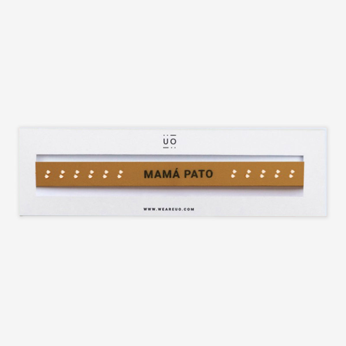 Pulsera Tela "Mamá Pato"