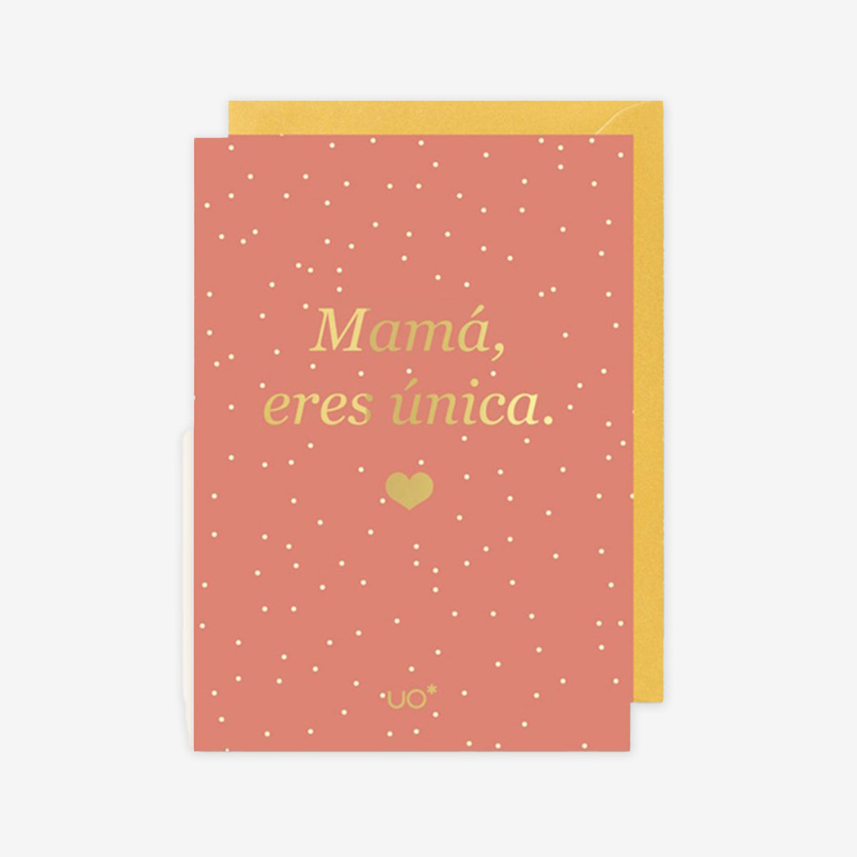 Postal "Mamá eres única"