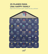 Postal "25 planes Happy family"