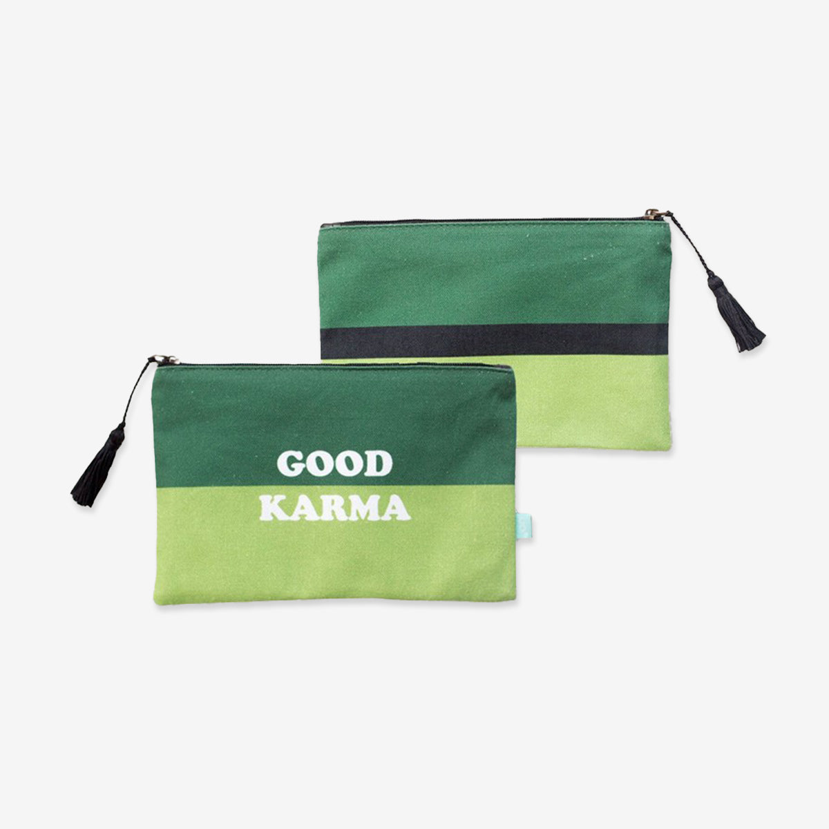 Estuche de tela "Good Karma"