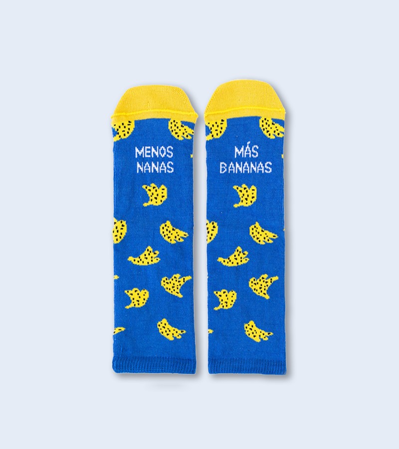 Mini Calcetines "Menos nanas más bananas"