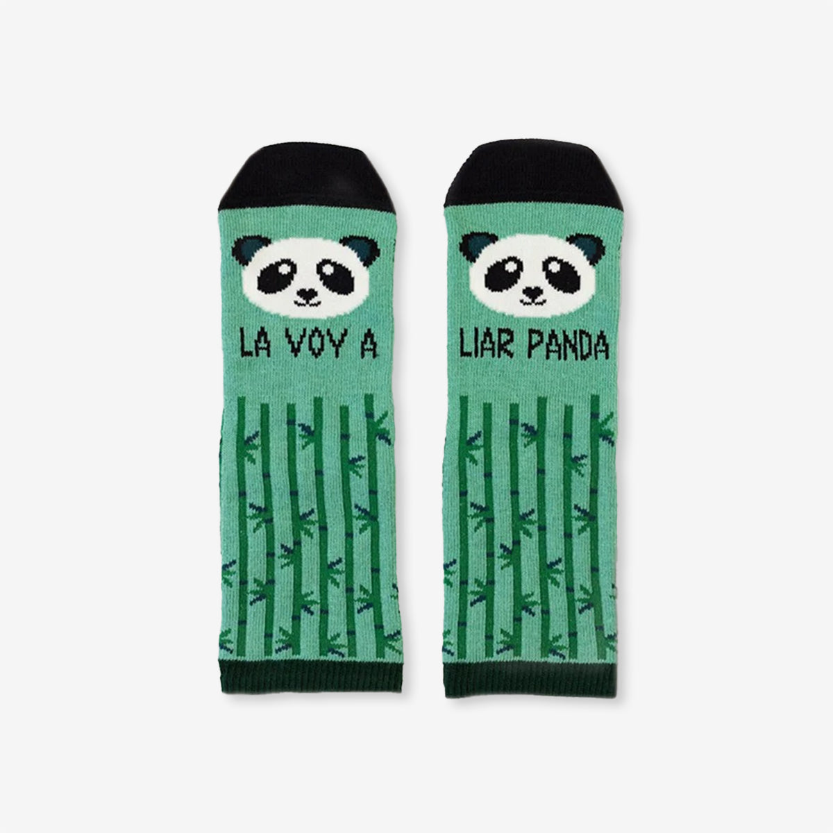 Mini Calcetines "La voy a liar panda"