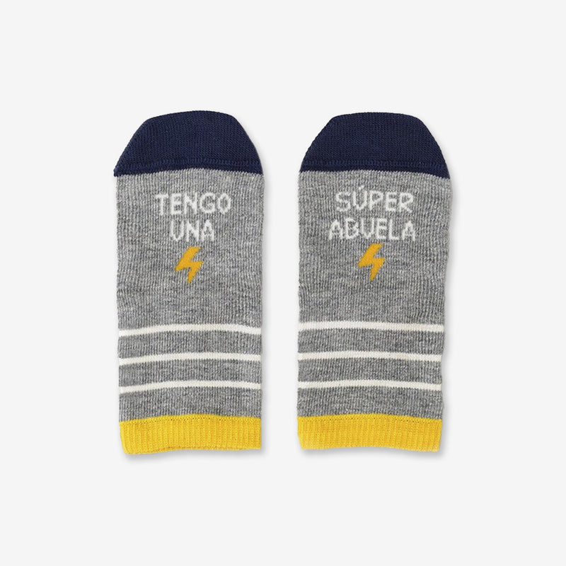 Mini Calcetines "Tengo una súper abuela"
