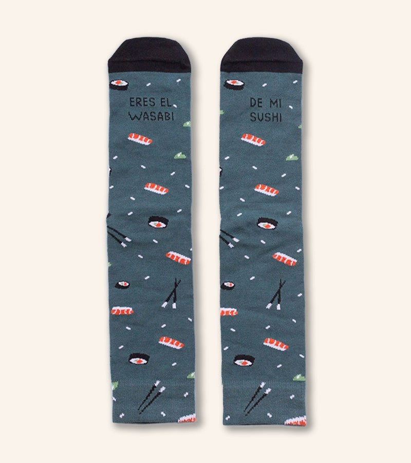 Calcetines "Eres el wasabi de mi sushi"