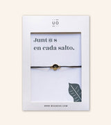 Pulsera Charm "Juntos en cada salto"