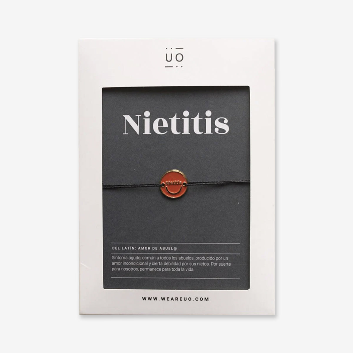 Pulsera Charm "Nietitis"