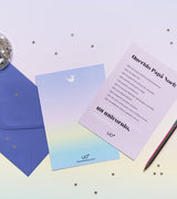 Postal "Por Navidad quiero un unicornio"