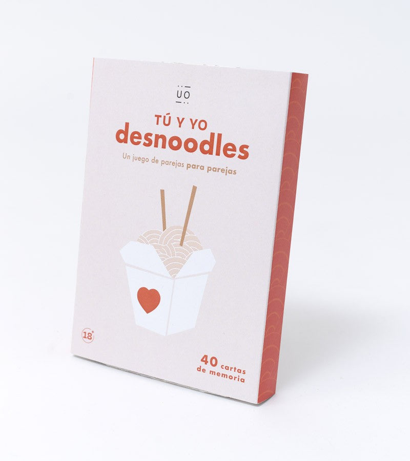 Juego de cartas  para parejas "Desnoodles"