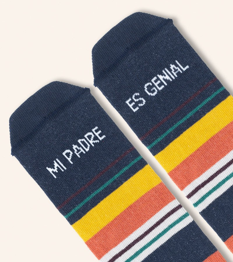 Mini calcetines "Mi padre es genial"