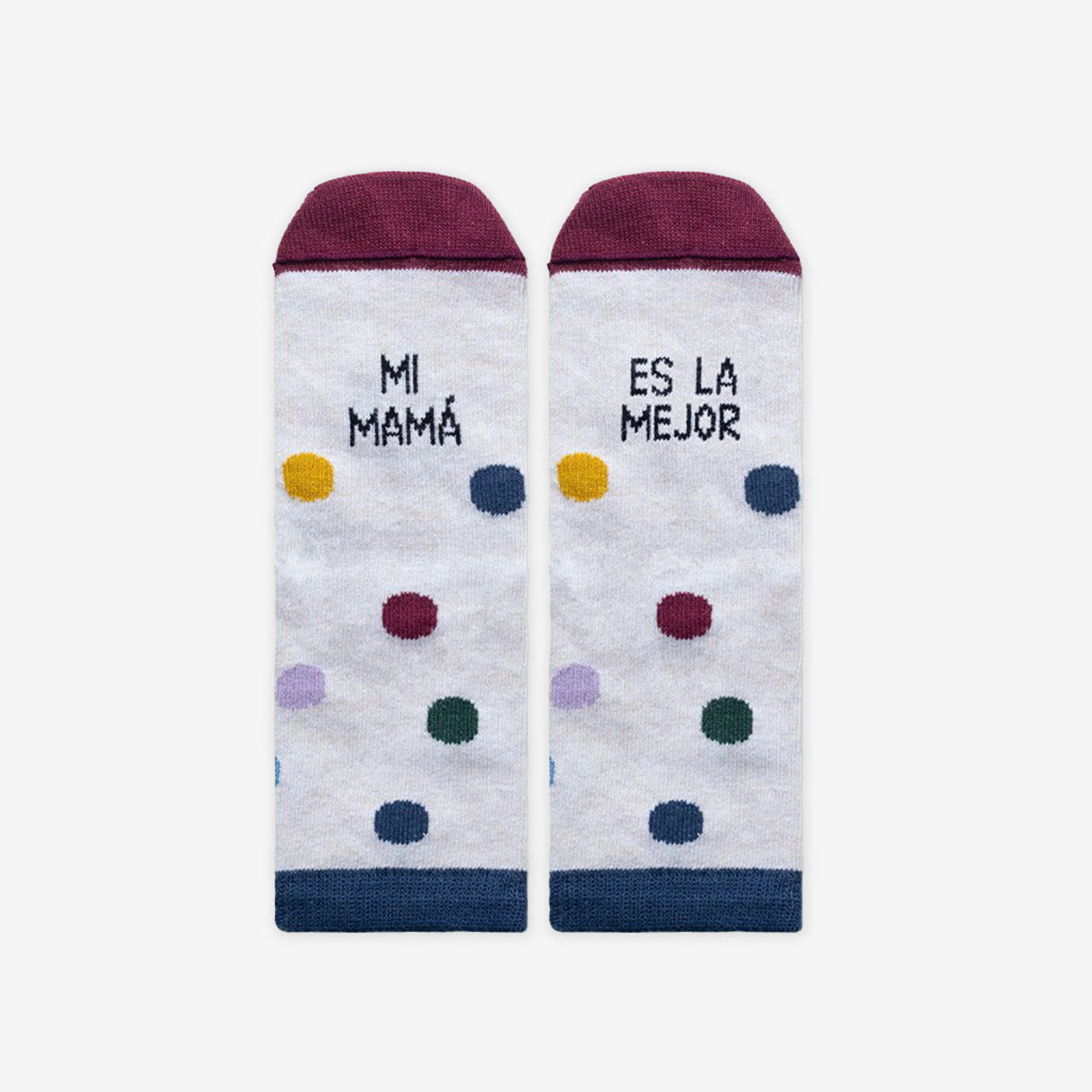 Mini calcetines "Mi mamá es la mejor"