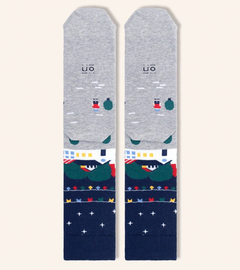 Calcetines "Mágicos para llevarte a tu pueblo"