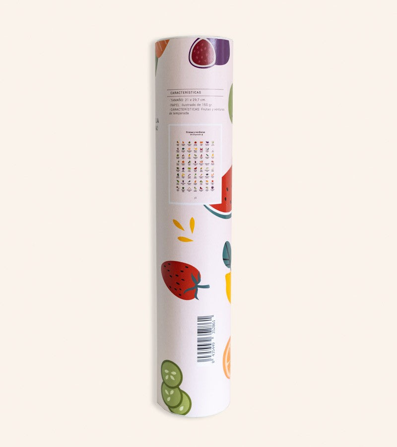 Lámina "Frutas y Verduras"
