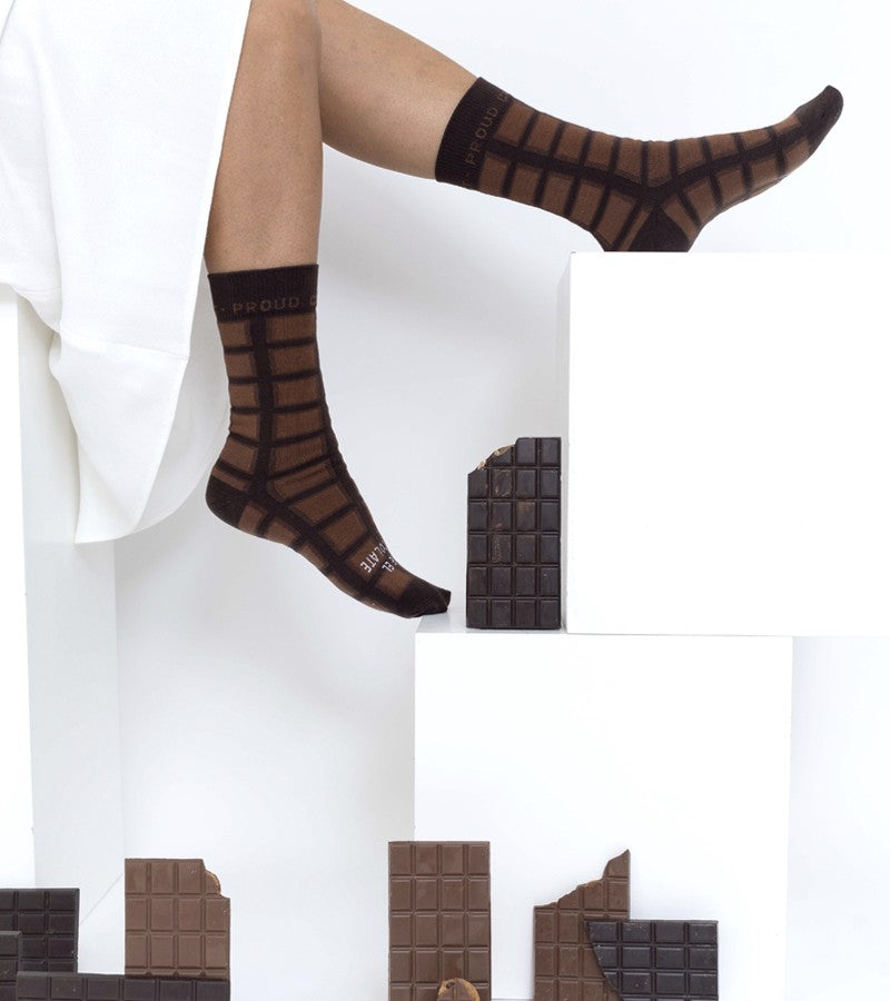Calcetines "Eres mejor que el chocolate"