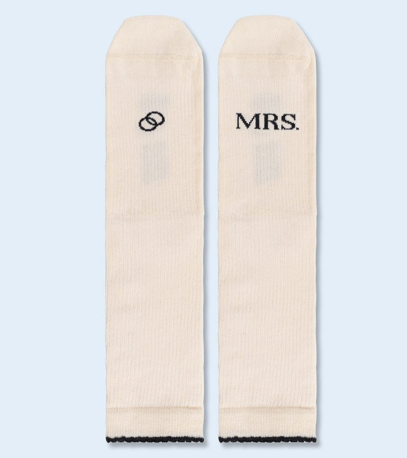 Calcetines Personalizados Boda "Mrs, Just Married"