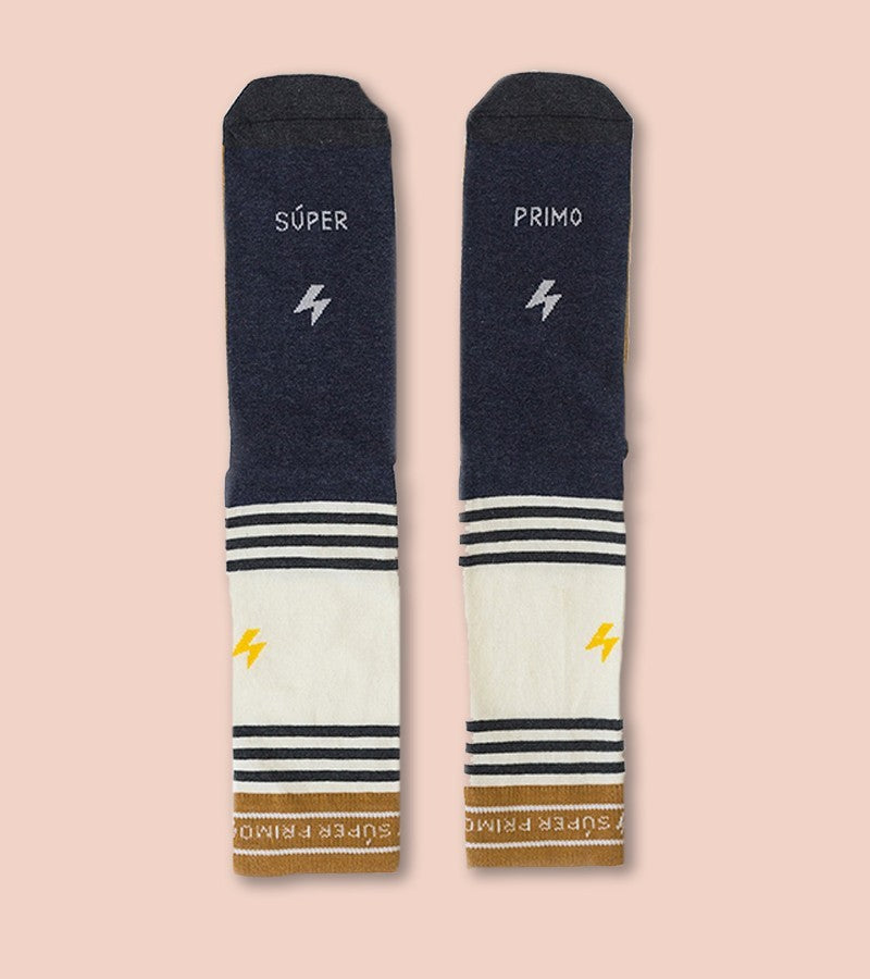Calcetines Personalizados "Súper Primo"