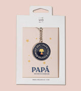 Llavero metálico "Papá el número 1"